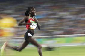 Olympics: Cheruiyot wins women's 5,000 gold