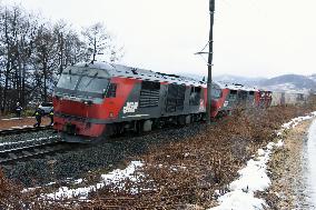 Freight train derails in Hokkaido, disrupts passenger transportation
