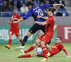 Soccer: Gamba's hopes of reaching ACL knockout phase dim