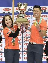 Curling: Olympians Fujisawa, Yamaguchi bound for mixed doubles world c'ship