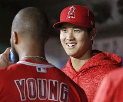 Baseball: Angels' Ohtani
