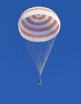 3 astronauts return from ISS