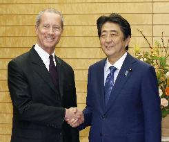 Abe meets with U.S. House Armed Services Committee chairman