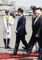 Abe's visit to Iran