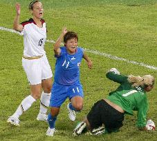 Japan vs. U.S. semifinal soccer match at Beijing Games