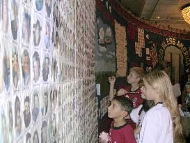 Quilt featuring Sept. 11 victims displayed in New York