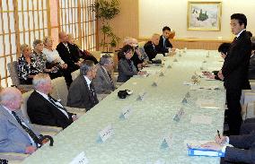 Okada apologizes to former U.S. POWs