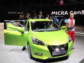 Nissan's new Micra unveiled at Paris motor show