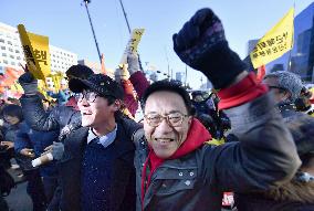 S. Korean parliament passes impeachment motion against Park