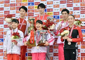 Gymnastics: Uchimura, Murakami win all-around nat'l titles