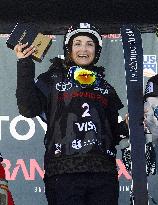 Skiing: World Cup women's halfpipe event