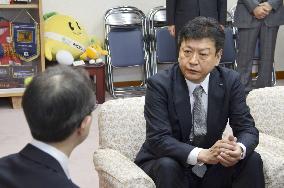 Tepco President Tomoaki Kobayakawa