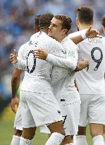 Football: Uruguay vs France at World Cup