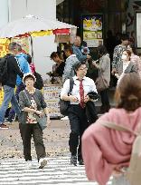 December heat in southwestern Japan