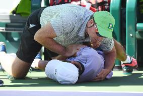 Tennis: Nishioka at BNP Paribas Open