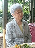 Mother of abductee Megumi Yokota
