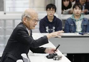 Nobel chemistry prize winner Yoshino