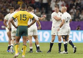 Rugby World Cup in Japan: England v Australia
