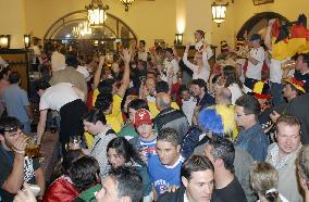 World Cup supporters in Munich