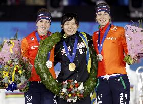 Speed skating: Miho Takagi