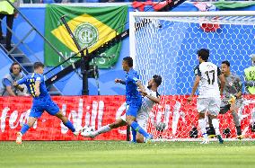 Football: Brazil vs. Costa Rica at World Cup