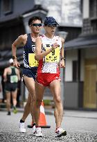 Athletics: Suzuki sets national record in men's 50km race walk