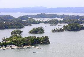 Matsushima islands in northeastern Japan