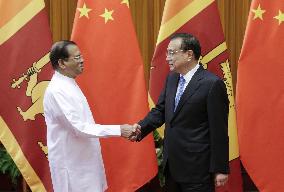 China-Sri Lanka talks in Beijing