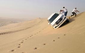 Desert safari in Doha
