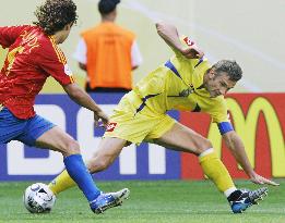Spain vs Ukraine