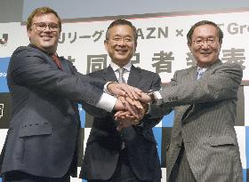J-League, Perform Group strike record 210 bil. yen broadcast deal