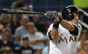 Baseball: Suzuki gets 2 hits as Marlins end 5-game skid