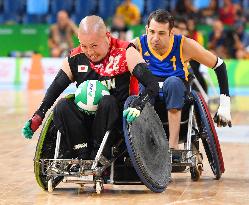 Japan beat Sweden in wheelchair rugby