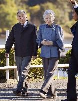 Emperor, empress take 1st private trip in 17 months