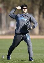 Baseball: Otani training in Arizona