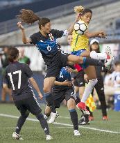 Japan, Brazil draw 1-1 in Tournament of Nations opener