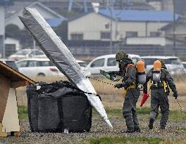 Missile attack drill in Japan