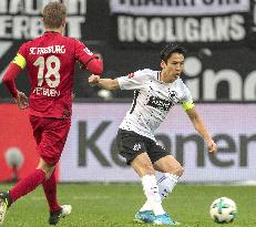 Football: Frankfurt's Hasebe