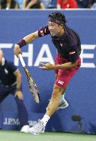 Tennis: Nishikori at U.S. Open