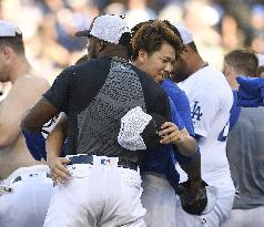 Baseball: Dodgers' Maeda