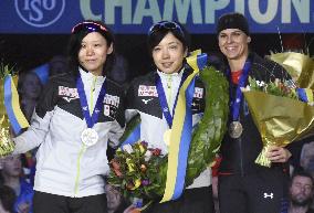Speed skating: Kodaira wins women's title at world sprint c'ships