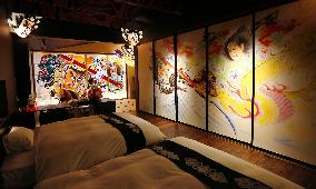 Hotel room in Japan offering traditional festival experience