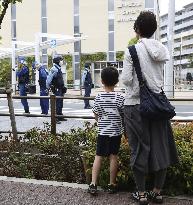 Officer stabbed at police box in Osaka