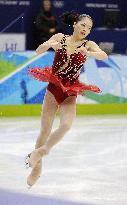 Suzuki finishes 8th in women's figure skating