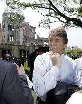 Ukrainian President Yushchenko in Hiroshima