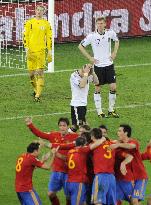 Spain beat Germany to reach World Cup final