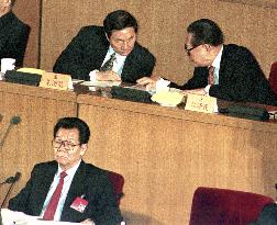 President Jiang, Premier Zhu at CPPCC session