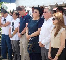 Imelda Marcos sees Haiyan impact on home province for 1st time