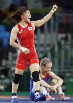 Olympics: Tosaka wins women's 48-kg wrestling gold