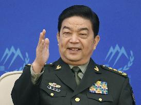 China's defense chief speaks at security forum in Beijing